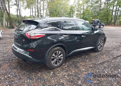 2018 Nissan Murano S z USA, uszkodzony, nr VIN 5N1AZ2MG7JN157425